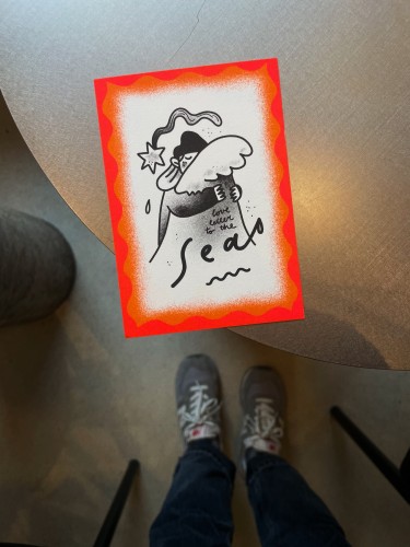Postcard "Love Letter to the Sea"
